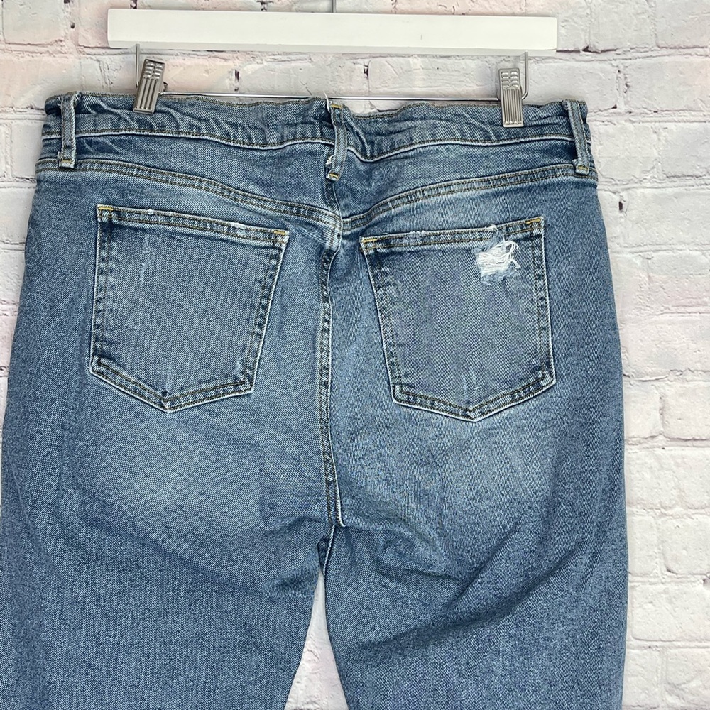 Gap Denim Patchwork, Distressed, True Skinny Jean… - image 6